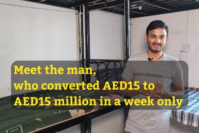 Meet the man, who converted AED 15 to AED15 million in a week only