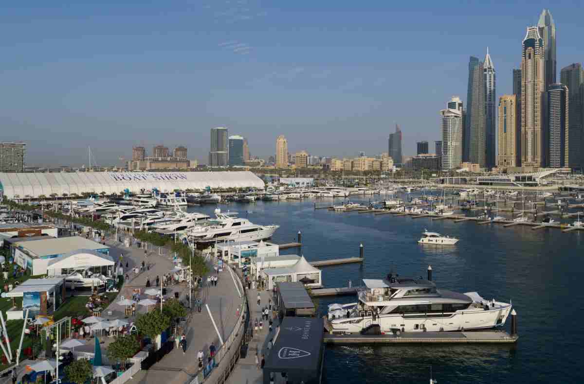 DIBS Aerial-Dubai International Boat Show