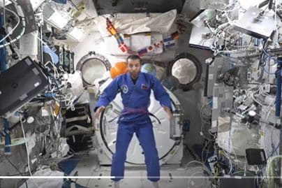 From Mats to Stars! UAE’s astronaut Sultan Al Neyadi becomes the first person to practice JIU-JITSU in space