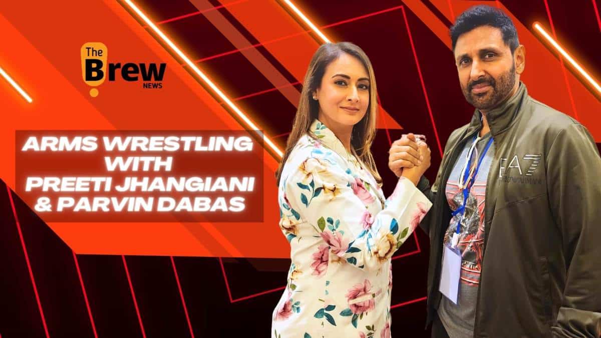 Pro-Panja League: Arms Wrestling with Beautiful Preeti Jhangiani & Dashing Parvin Dabas