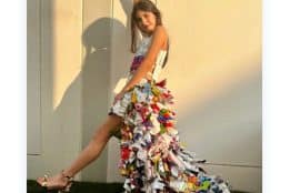 Swiss International School students head to Junk Kouture world finals with unique sustainable dress