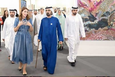 Mohammed bin Rashid tours 17th edition of Art Dubai