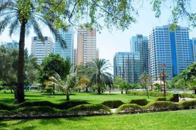 Green parks significantly reduce urban temperature in Abu Dhabi