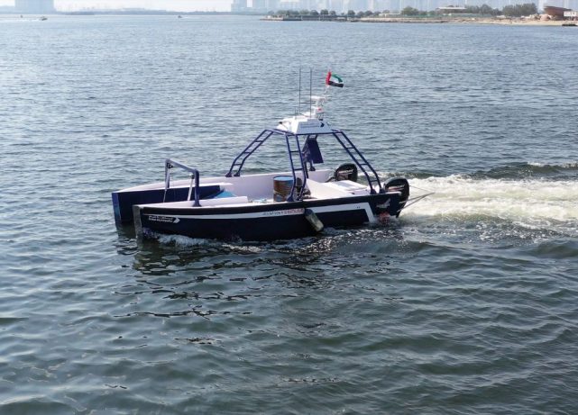 Dubai Municipality deploys remote marine scraper to combat water pollution effectively
