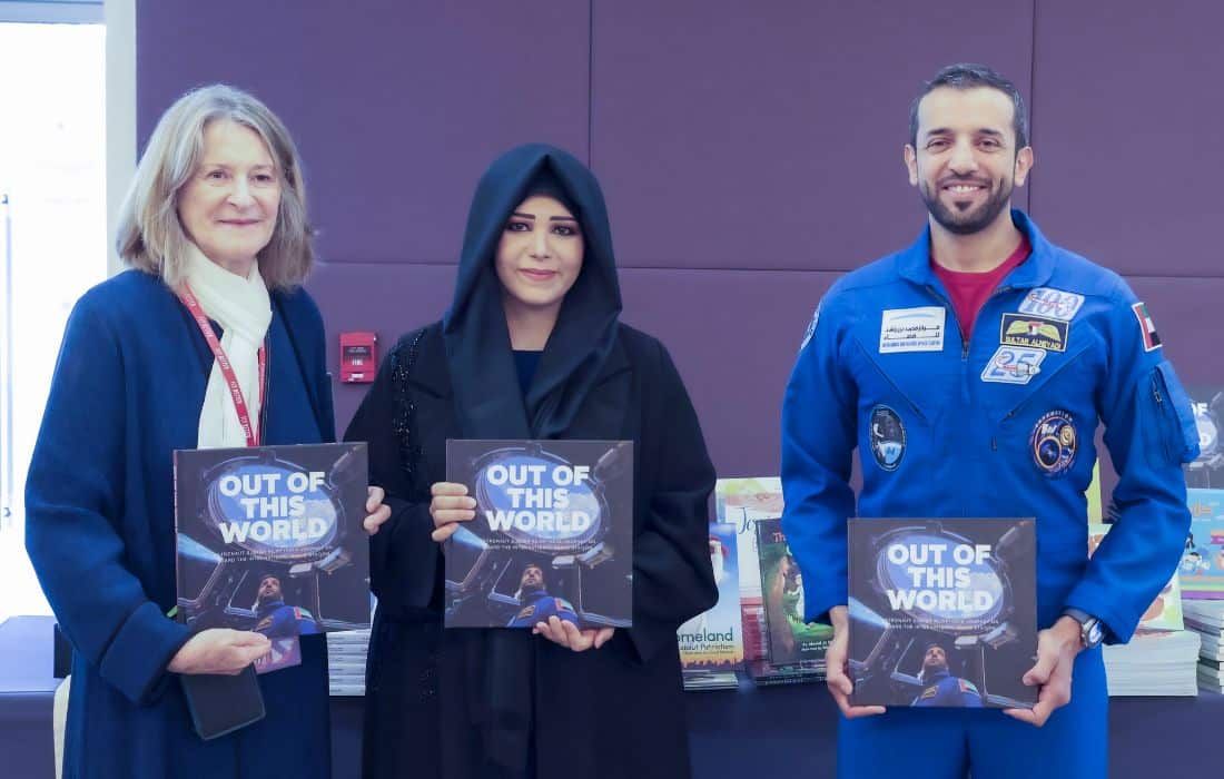 Latifa bint Mohammed attends the Emirates Literature Foundation's inaugural 'Reading for Pleasure' conference