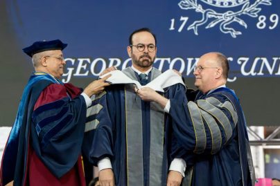 UAE's Mohammed Al Gergawi receives honorary doctorate from Georgetown University