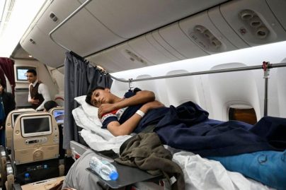 UAE embraces 17th group of wounded Palestinian children and cancer patients