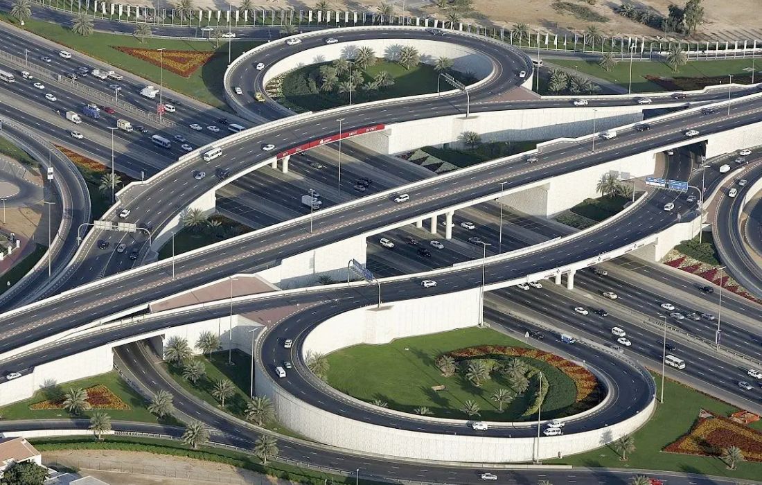 UAE ranks 5th in road quality, 9th in port services, and 10th in public transport