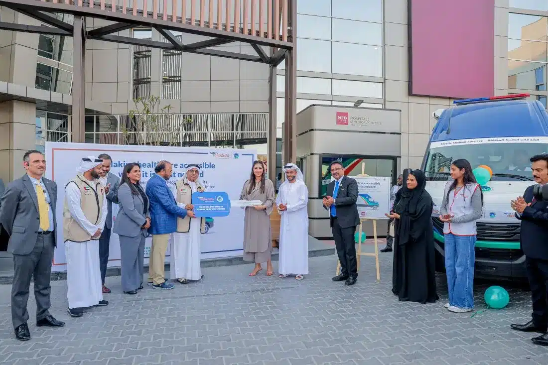Aster Volunteers launch 3 new mobile medical services for disaster relief in Middle East and Africa