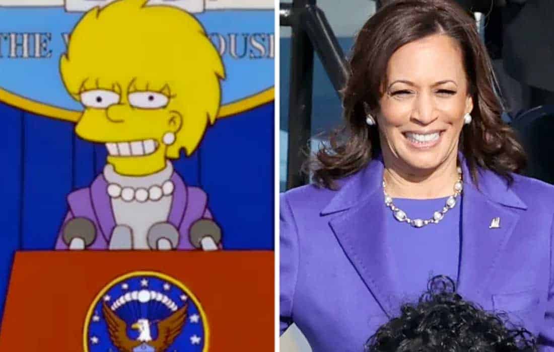 Did The Simpsons really predict Kamala Harris' run for US President?
