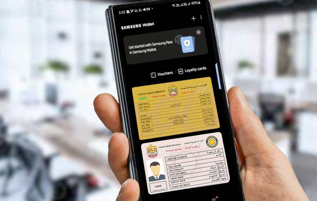 Your driving license and registrations now in your Samsung Wallet