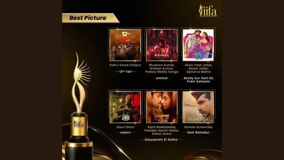 THE WORLD’S BIGGEST CELEBRATION OF INDIAN CINEMA, IIFA AWARDS ANNOUNCES IT’S HIGHLY ANTICIPATED 2024 NOMINATIONS