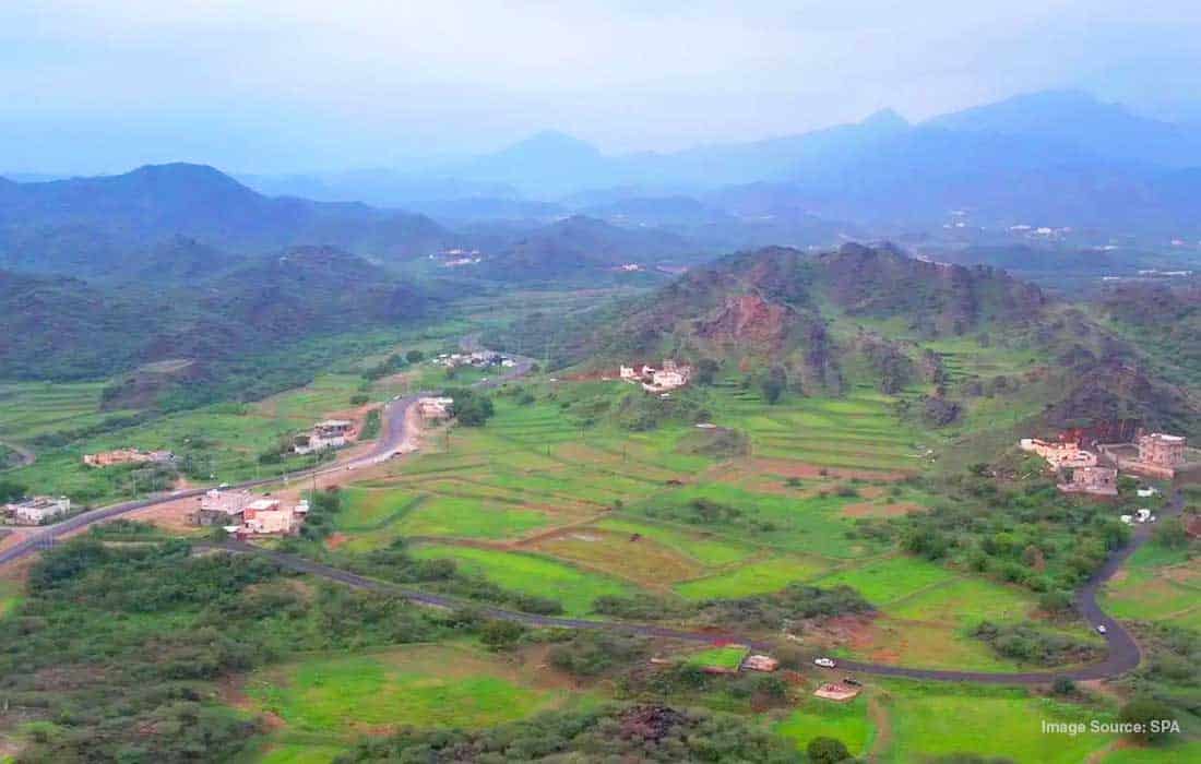 Jazan in Saudi invites nature lovers and tourists to a rainy summer