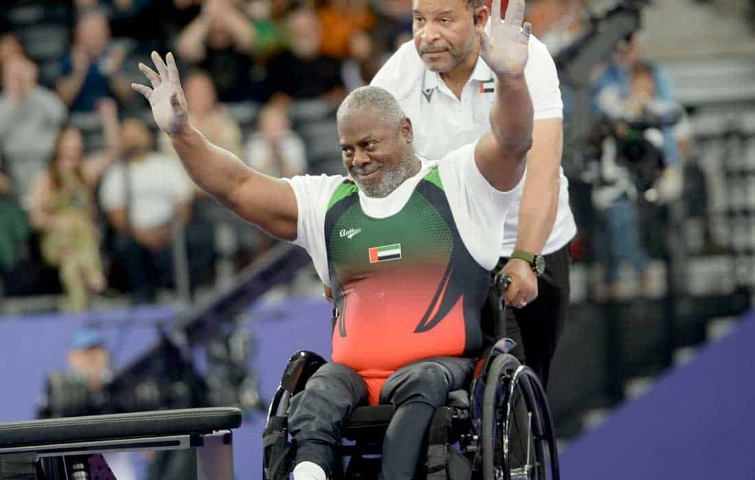 UAE Paralympic team Paris 2024 Games Maryam Al-Zeyoudi Mohamed Khamis
