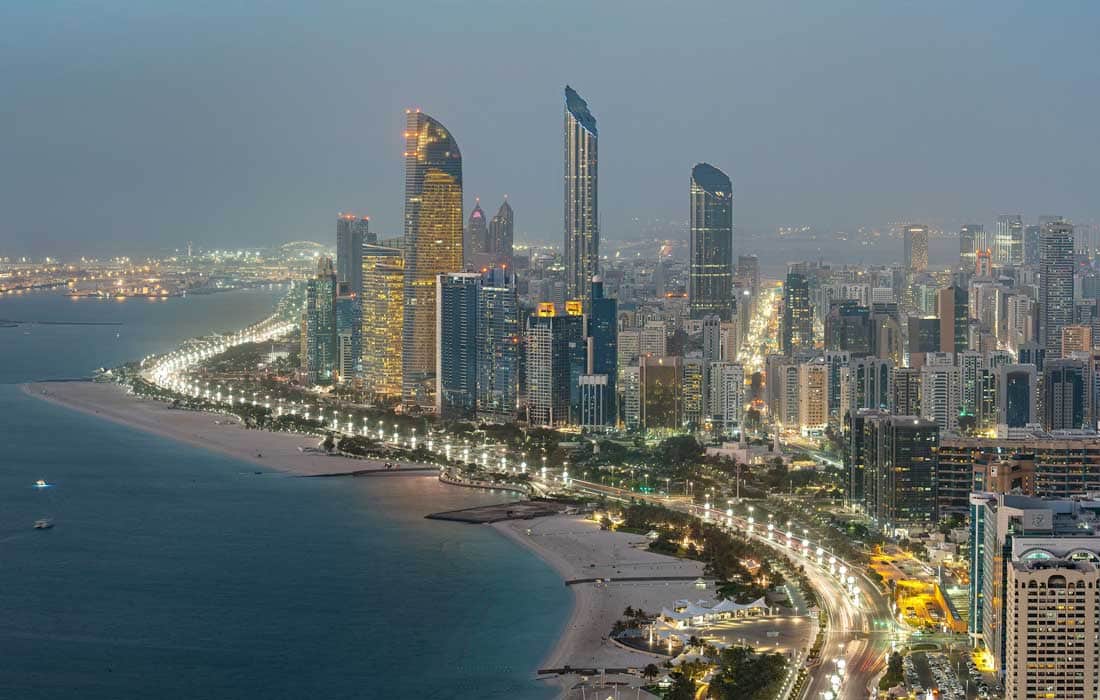 Abu Dhabi is the world's richest city