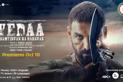 This Dussehra, ZEE5 Global Premieres Vedaa: Samvidhan Ka Rakshak!