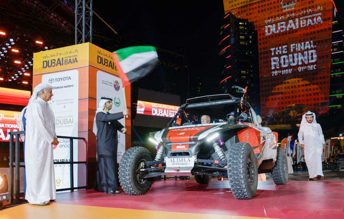 Dubai International Baja kicks off with record participation