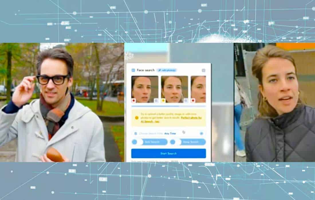 Dutch Journalist Demonstrates 'Real-Time AI Facial Recognition'
