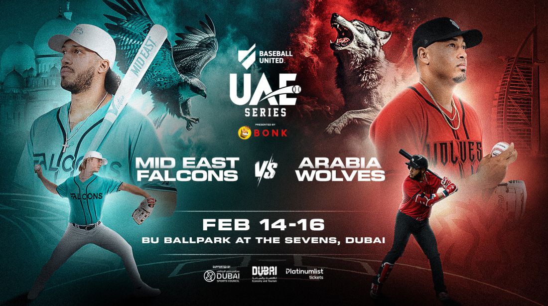 UAE Baseball Debut Baseball United Announces Dubai Series