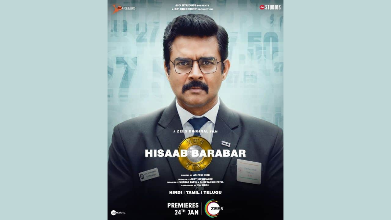 ZEE5 Global unveils the trailer for their latest release Hisaab Barabar Starring R. Madhavan