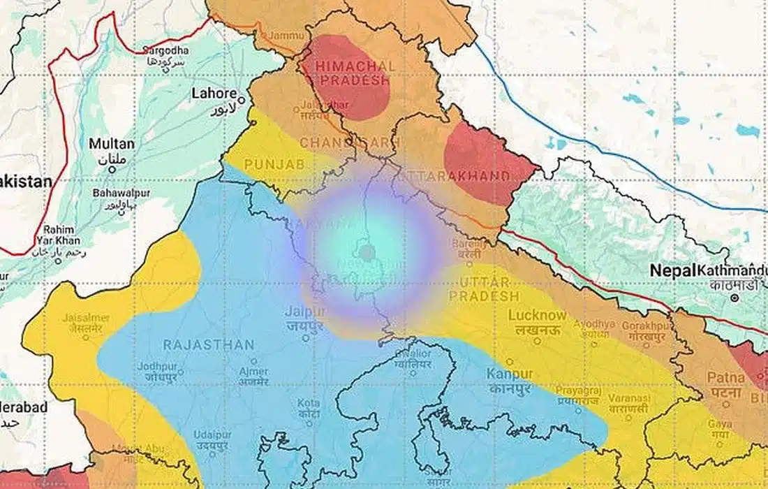 4.0-Magnitude Earthquake Jolts Delhi, Residents Panic