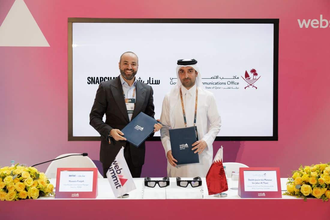 Snap Inc. signs landmark MOU with Government Communications Office (GCO) at Web Summit Qatar 2025 to launch first Augmented Reality Academy in the MENA region