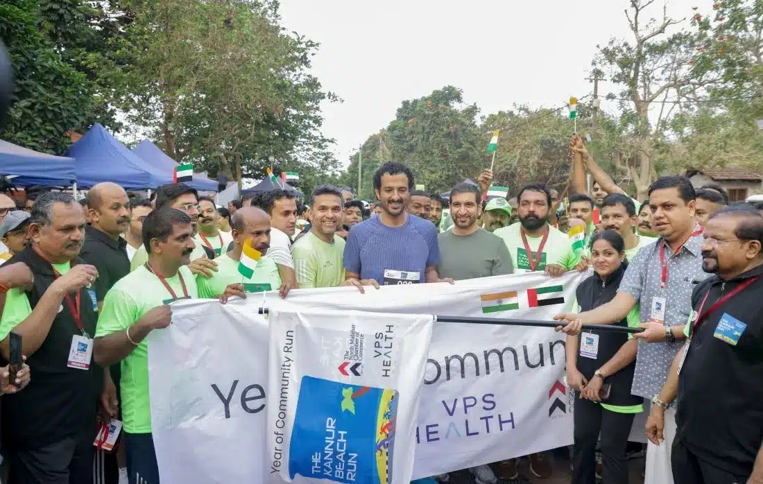 India's Tribute to UAE's Year of Community: UAE Economy Minister H.E. Abdulla Bin Touq Al Marri Runs at Community Run in Kerala