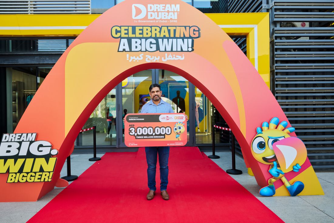 UAE Resident Wins AED 3 Million Life-Changing Prize with Dream Dubai