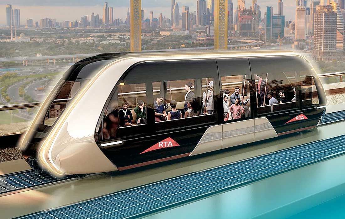 Dubai RTA launches 100 km/h rail bus for 40 passengers