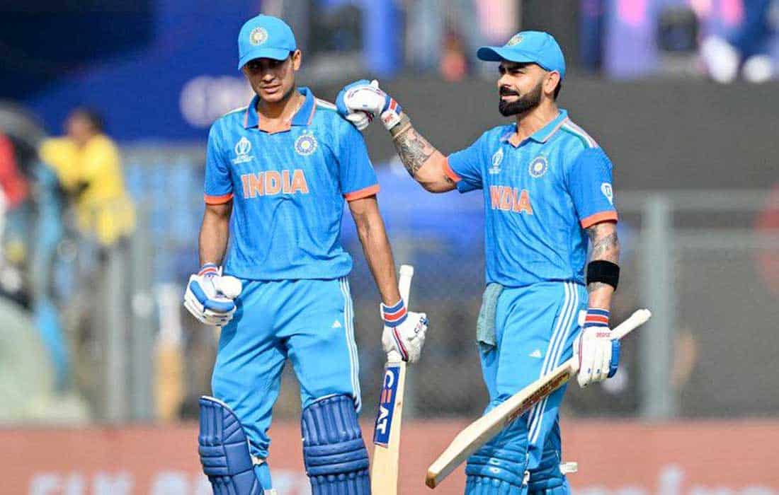 Virat Kohli guides India to six-wicket victory over Pakistan in Champions Trophy