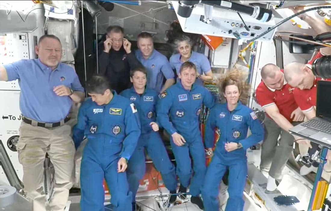 Stranded U.S. astronauts will return to Earth on Tuesday safely