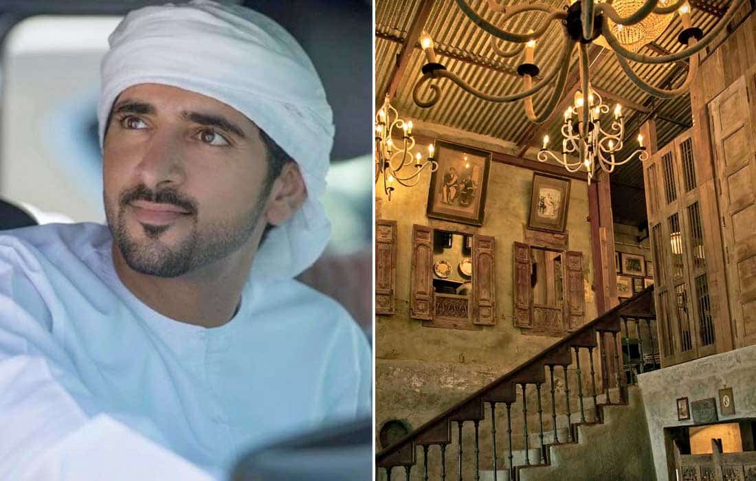 Sheikh Hamdan visits Pali Bhavan in Mumbai
