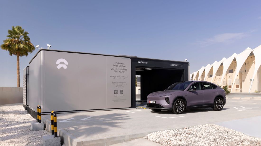 99% Faster EV Charging NIO Brings 3-Minute Battery Swaps to UAE