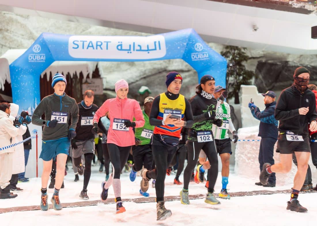 Register now for DXB Snow Run at Ski Dubai on 18 May with Dubai Sports Council