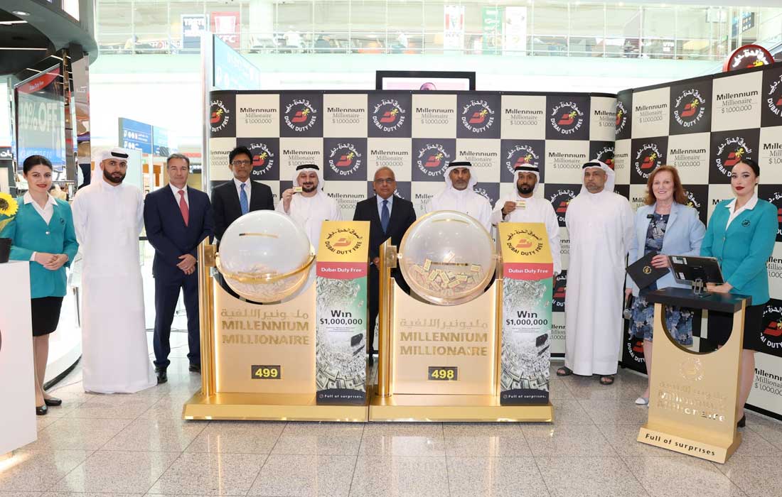 Dubai Duty Free winners from Pakistan and India claim $1 million each