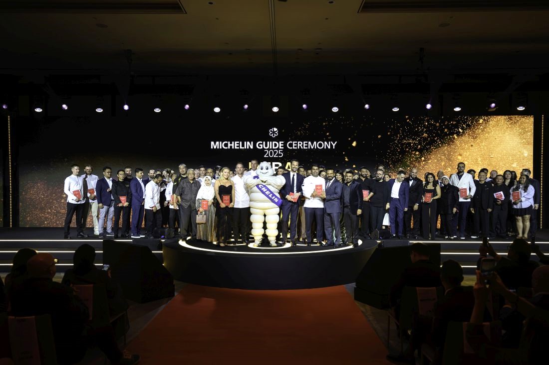 Dubai 2025 MICHELIN Guide awards Three MICHELIN Stars to Trèsind Studio and FZN, redefining culinary excellence in the city.