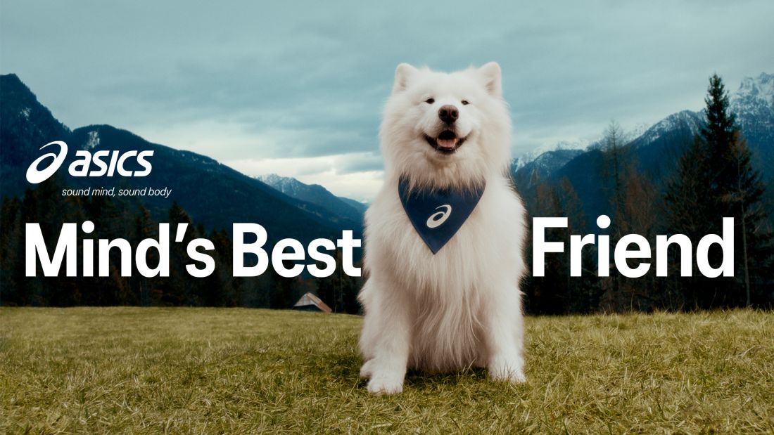 ASICS Signs Dog as Ambassador to Champion Movement and Mental Wellbeing