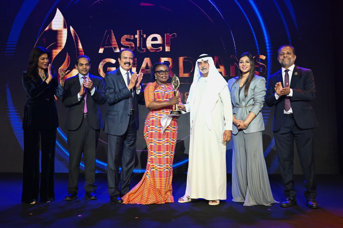 Nurse Naomi Oyoe Ohene Oti from Ghana – Winner of Aster Guardians Global Nursing Award 2025
