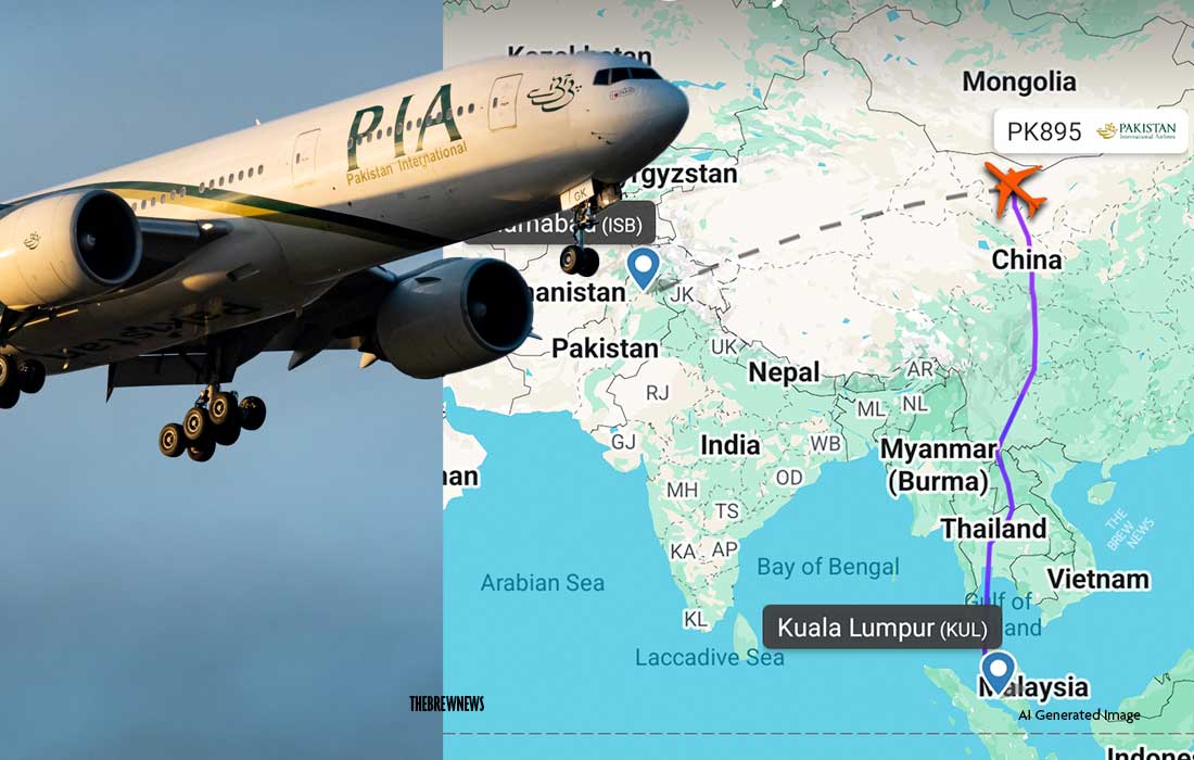 Pakistan flights rerouting adds 3 extra hours via China