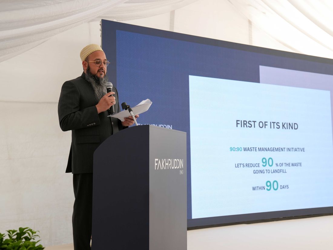 Fakhruddin Properties launches Dubai’s first in-building waste management system, the 90:90 initiative, with 90% landfill diversion and zero-cost implementation.