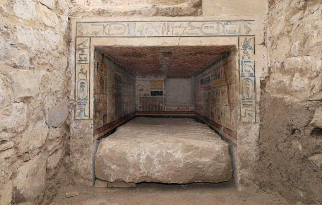 Hidden Egyptian royal tomb discovered near Saqqara