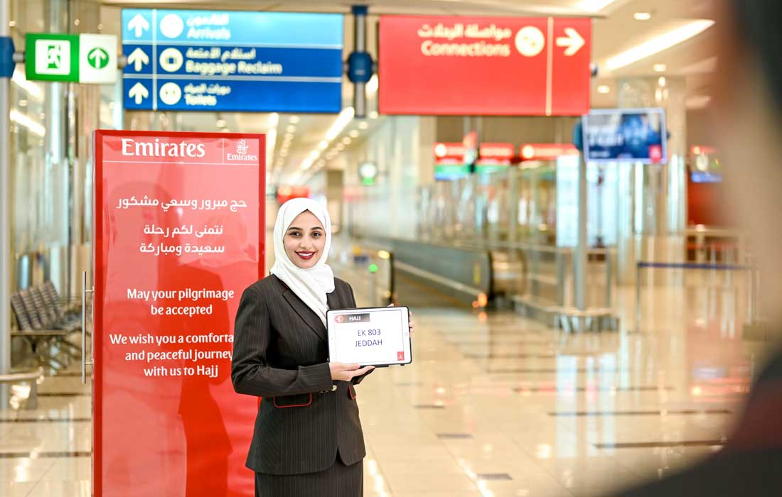 Emirates Eid Hajj flights increased with 46 extra services