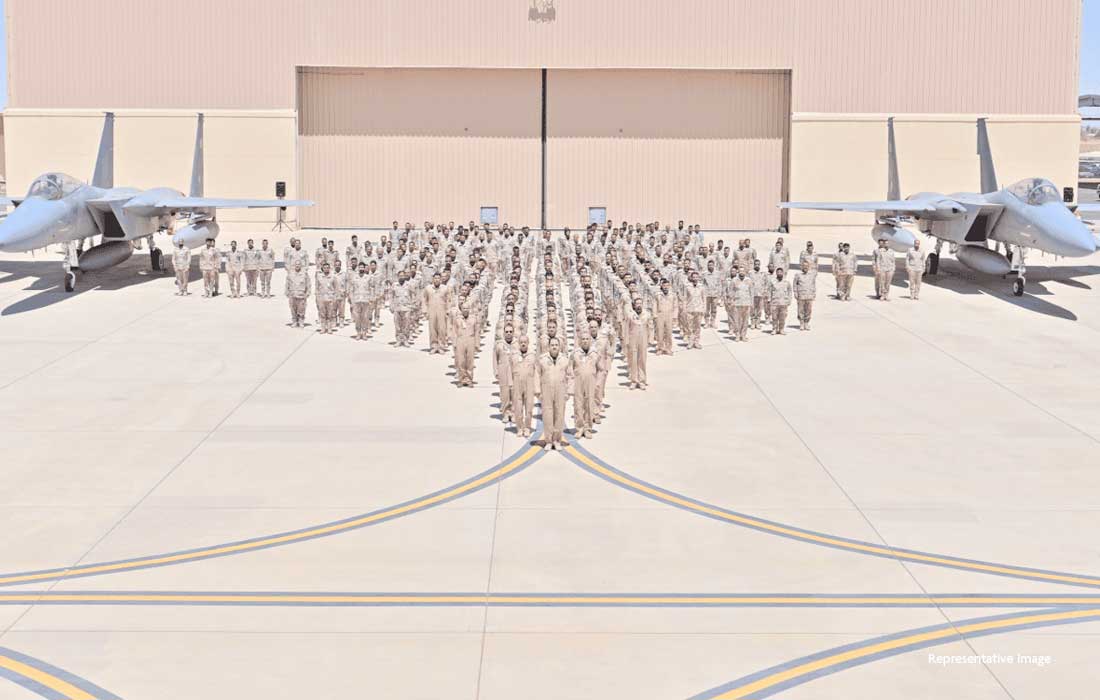 Sheikh Hamdan witnesses Desert Flag 10 joint air drill in UAE