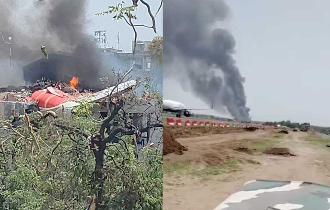 Air India plane with 242 onboard crashes near Ahmedabad
