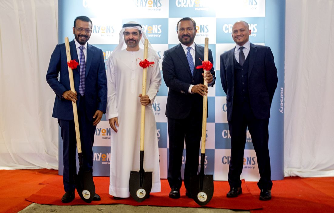Crayons Nursery breaks ground in And Al Sheba