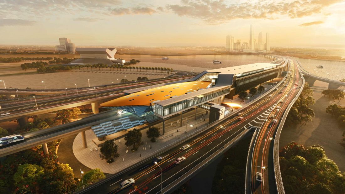 Dubai Metro Blue Line: Foundation Laid for Iconic Emaar Station