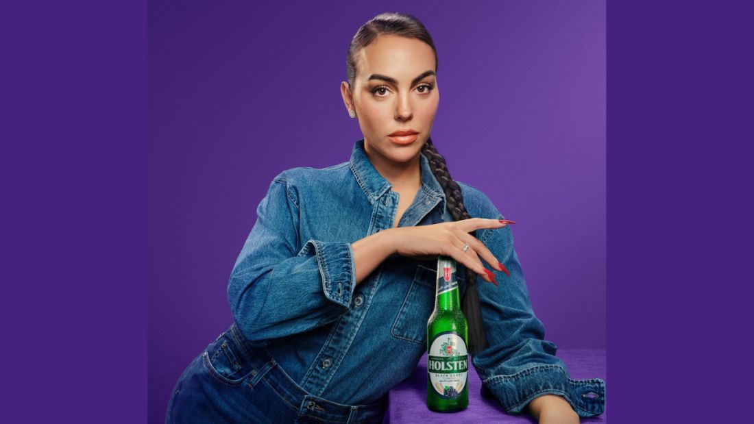 Cristiano Ronaldo’s Girlfriend Georgina Rodríguez Stars in Bold Holsten Saudi Campaign
