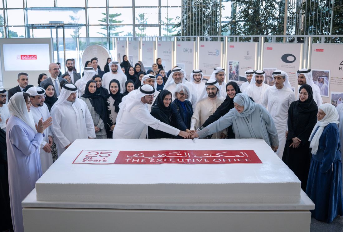 Mohammed bin Rashid attends event to mark 25th anniversary of Executive Office