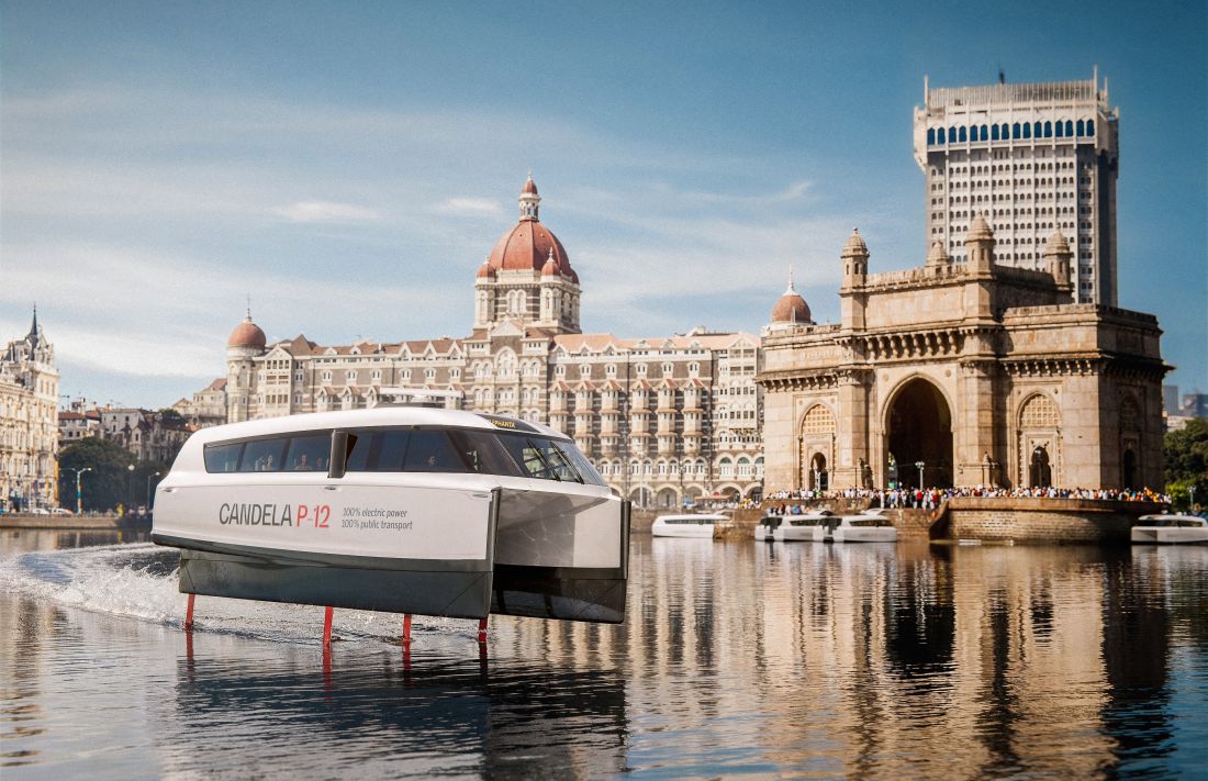 Mumbai to Launch World's Largest Fleet of Electric Flying Ferries
