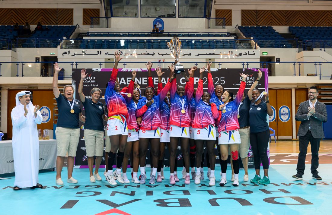 Namibia Wins UAE Netball Cup 2025 in Dubai, Defeating Singapore